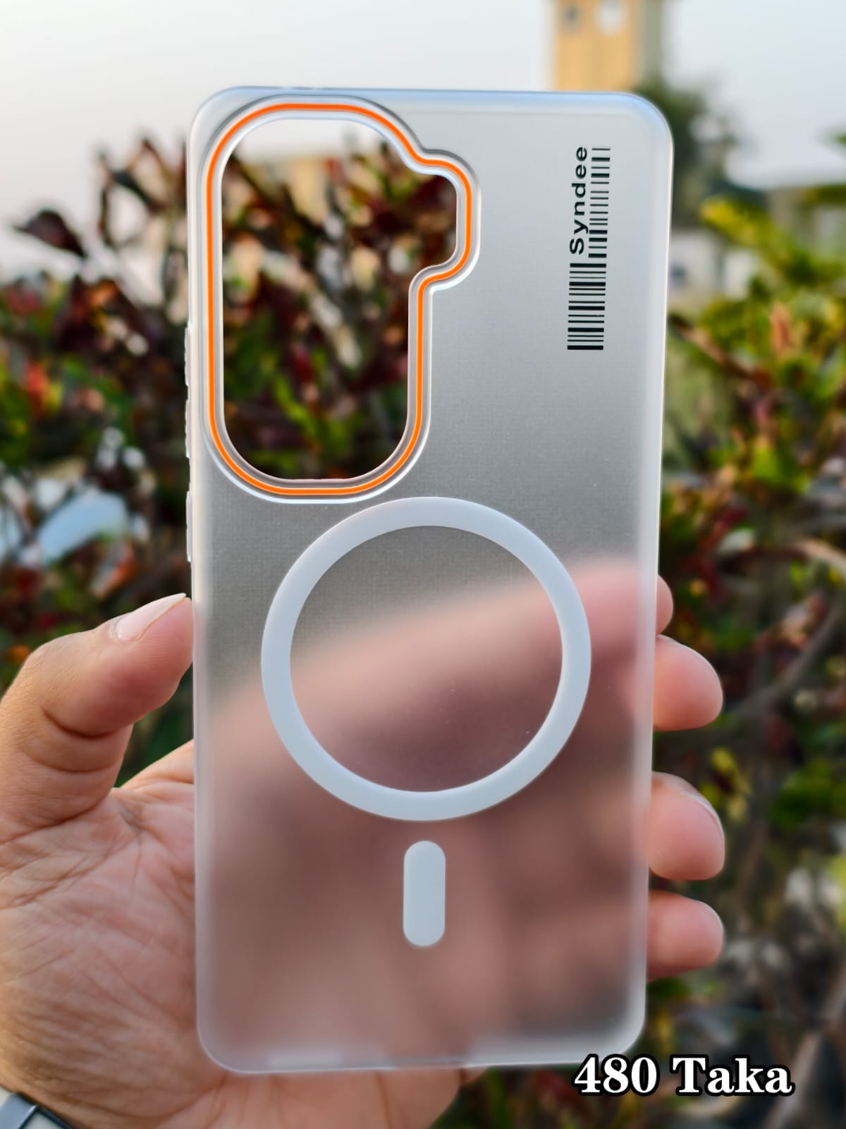 IQOO Neo 10 Syndee Semi Transparent Magnetic Case